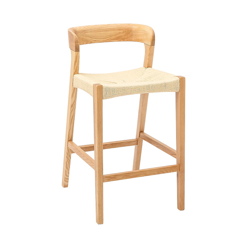Ghế quầy bar dệt dây có hỗ trợ thắt lưng